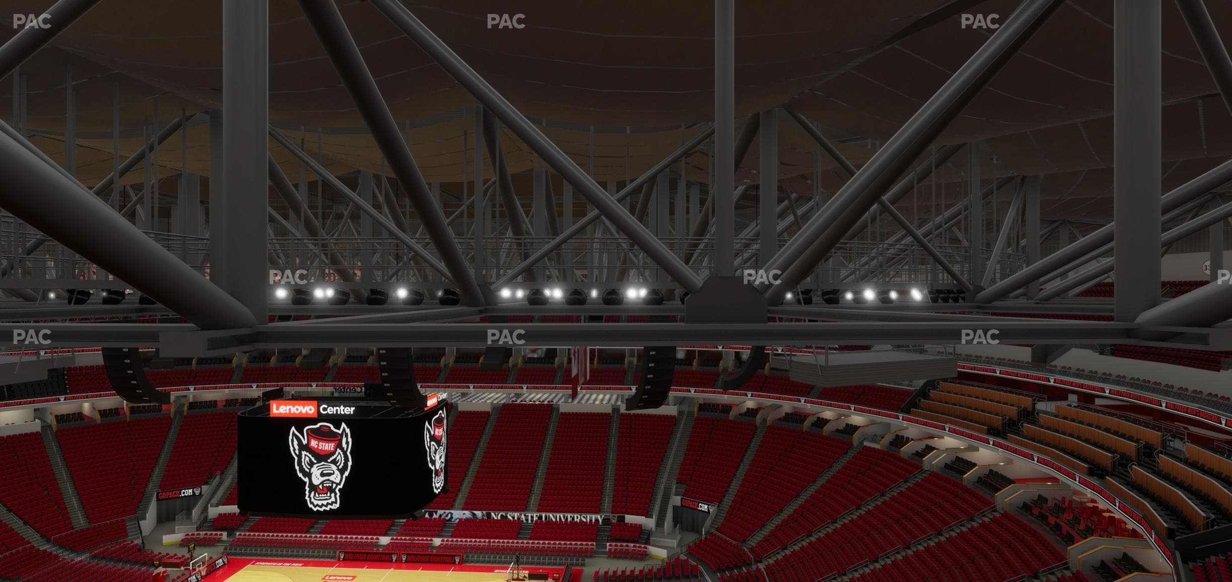 Lenovo Center - Section 302 Seat View