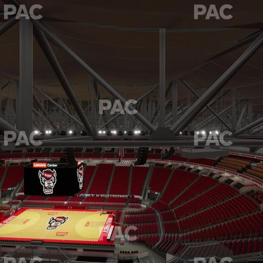 Lenovo Center - Section 302 Seat View