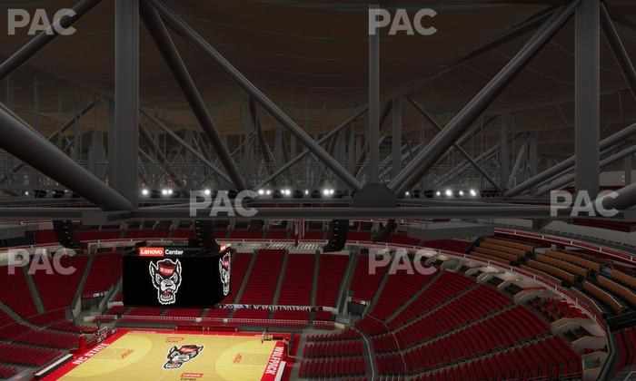 Lenovo Center - Section 302 Seat View