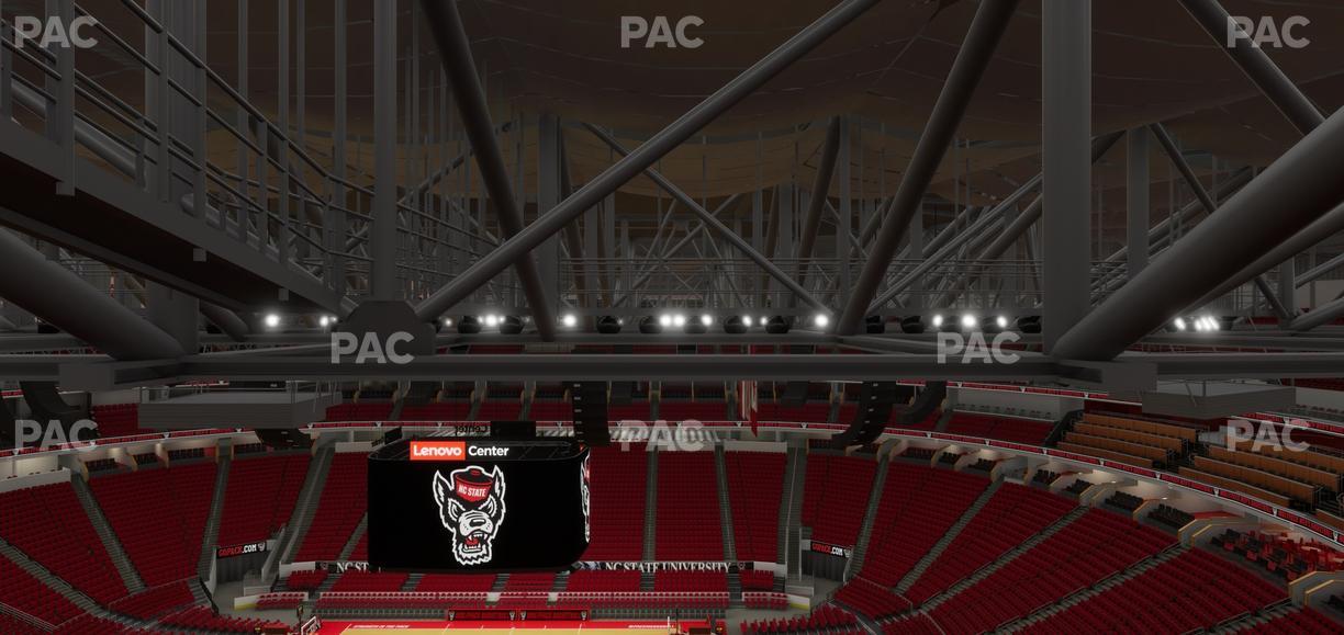 Lenovo Center - Section 303 Seat View