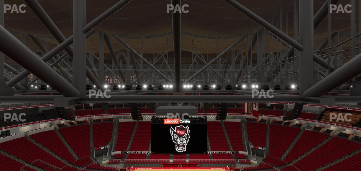 Lenovo Center - Section 304 Seat View