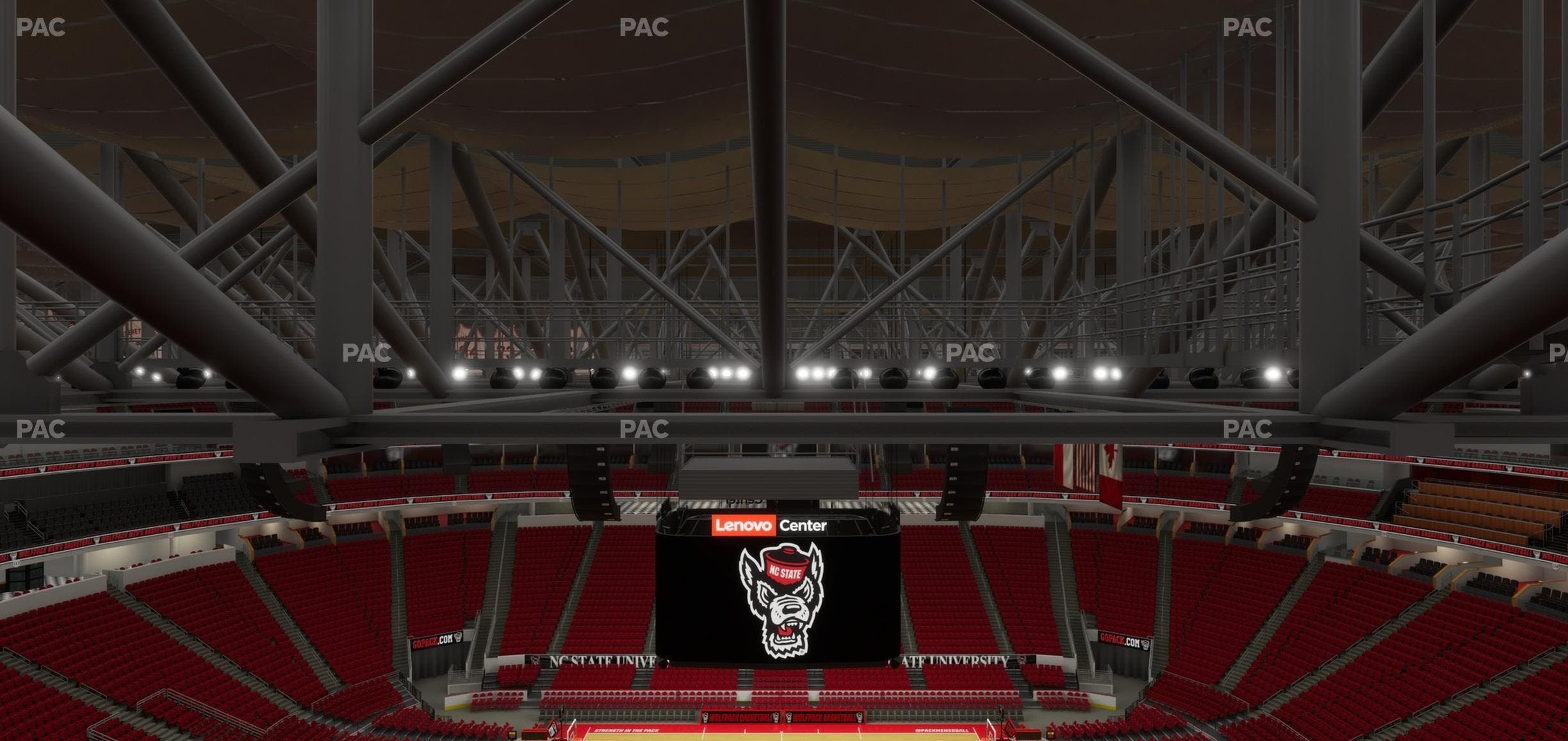 Lenovo Center - Section 304 Seat View