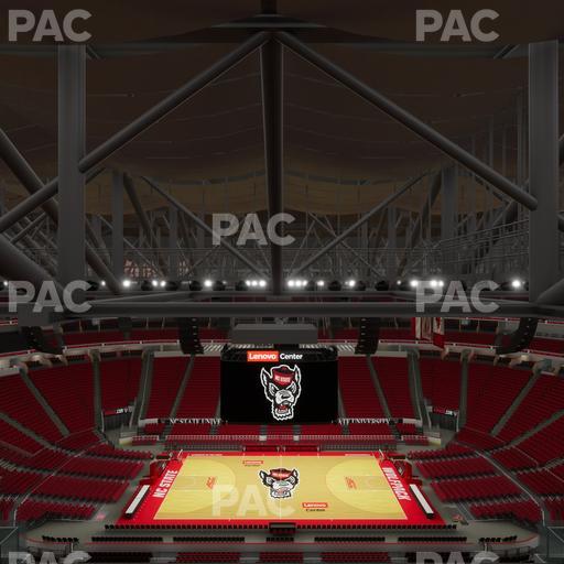 Lenovo Center - Section 304 Seat View