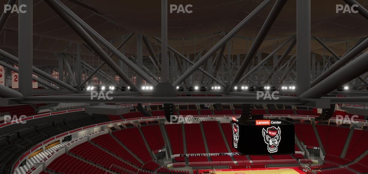 Lenovo Center - Section 306 Seat View