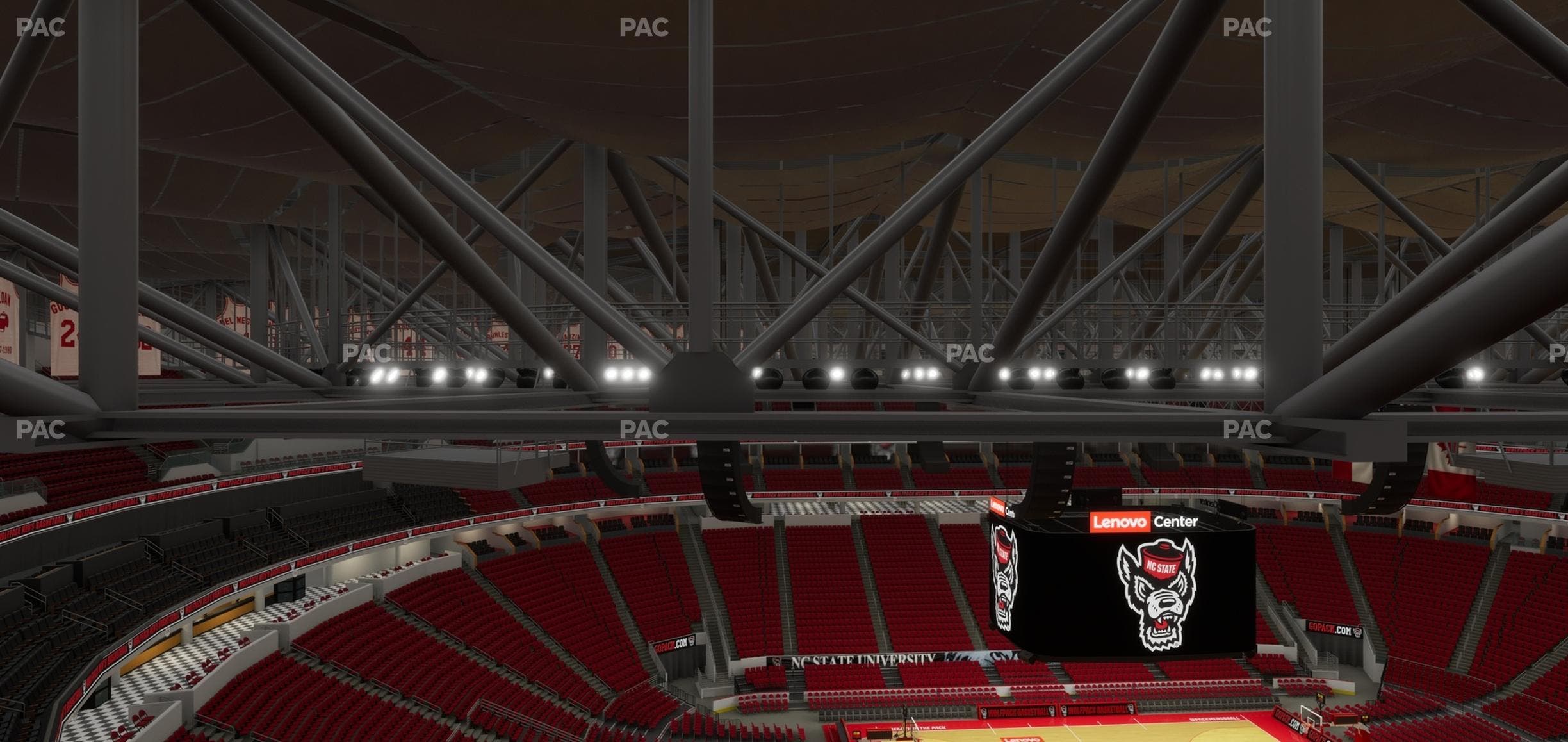 Lenovo Center - Section 306 Seat View