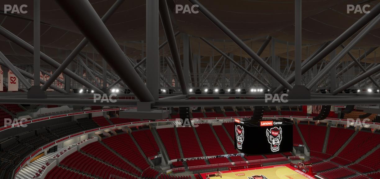 Lenovo Center - Section 307 Seat View