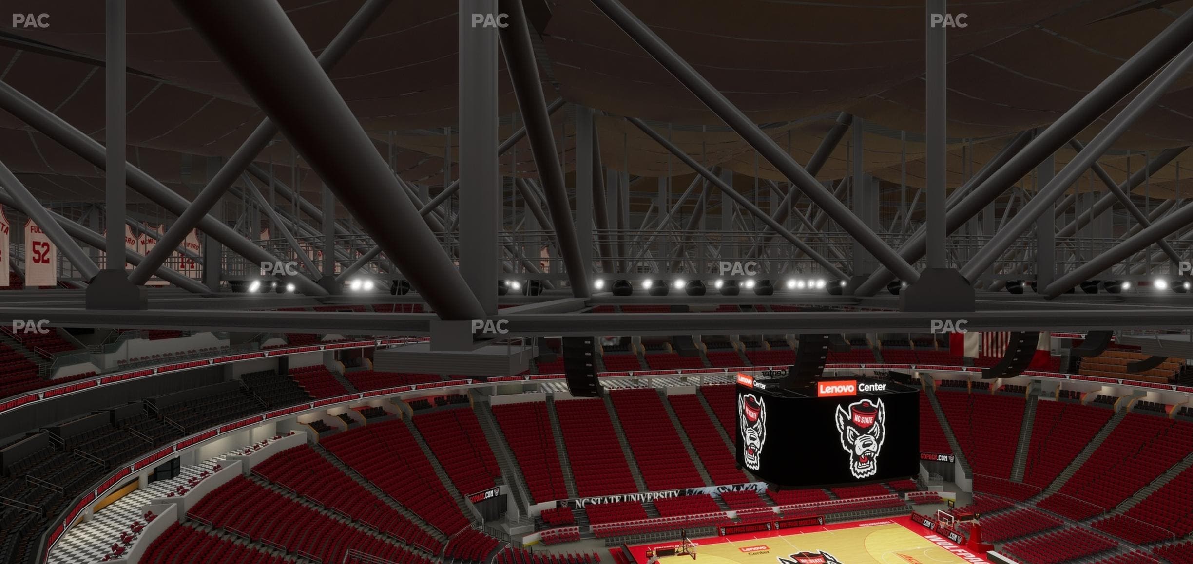 Lenovo Center - Section 307 Seat View