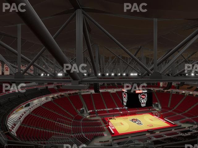 Lenovo Center - Section 307 Seat View