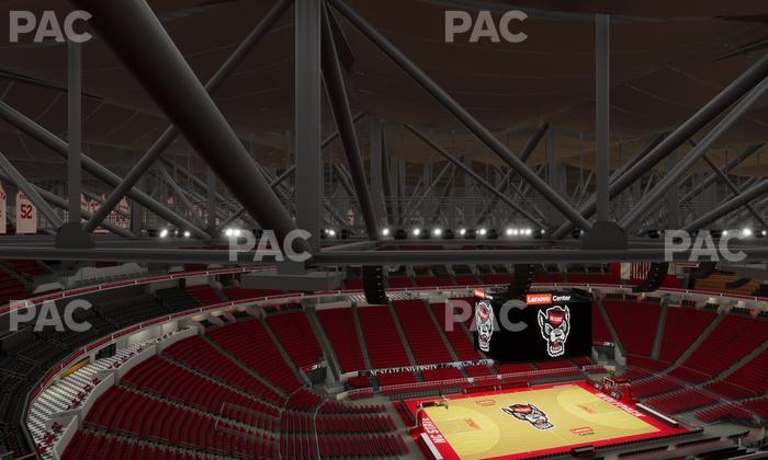 Lenovo Center - Section 307 Seat View