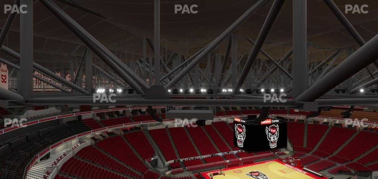 Lenovo Center - Section 308 Seat View