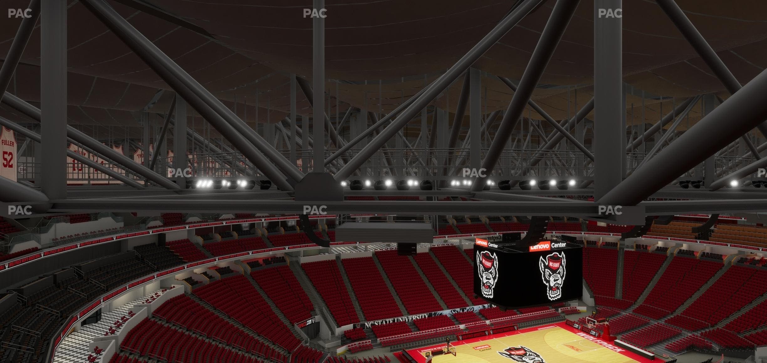 Lenovo Center - Section 308 Seat View