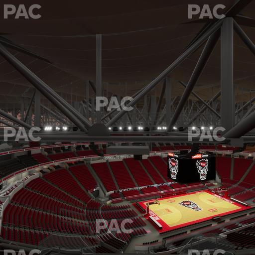 Lenovo Center - Section 308 Seat View
