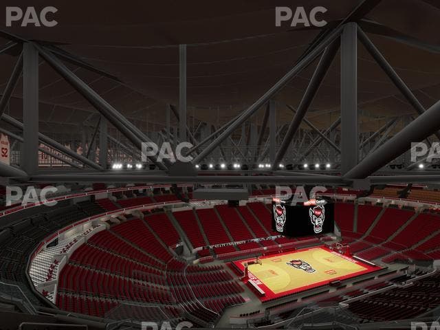 Lenovo Center - Section 308 Seat View