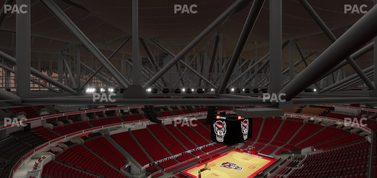 Lenovo Center - Section 310 Seat View