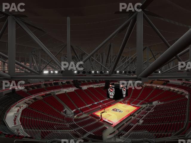 Lenovo Center - Section 310 Seat View