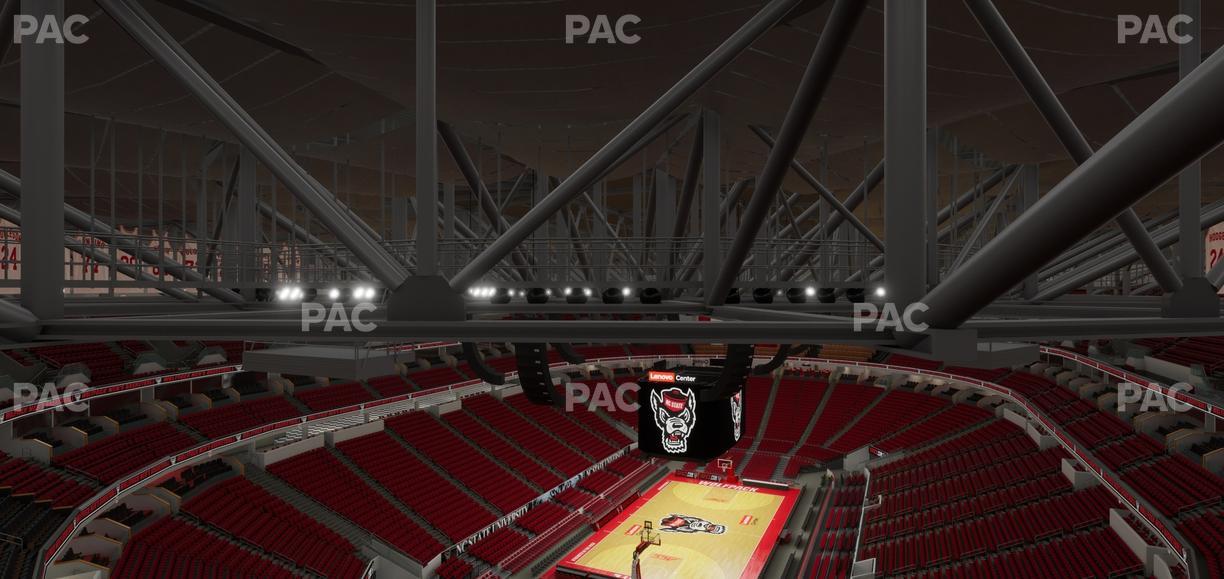 Lenovo Center - Section 312 Seat View