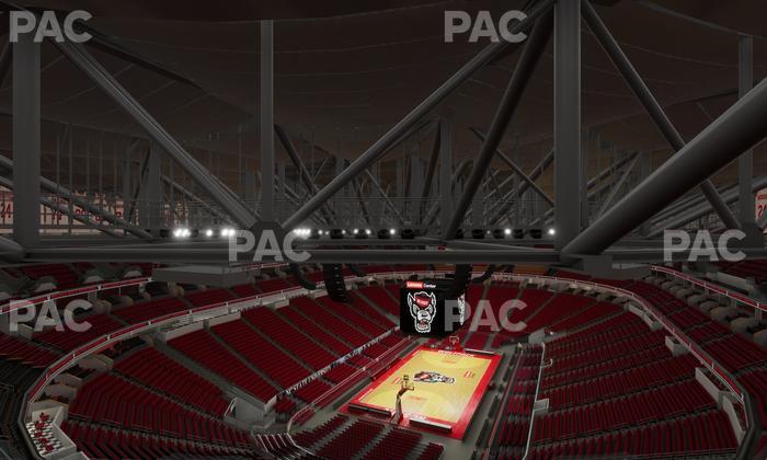 Lenovo Center - Section 312 Seat View