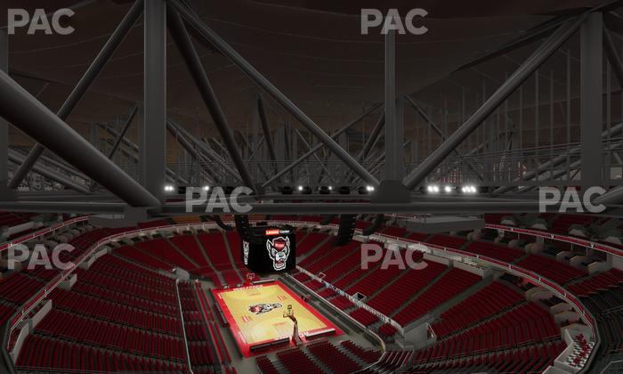 Lenovo Center - Section 316 Seat View