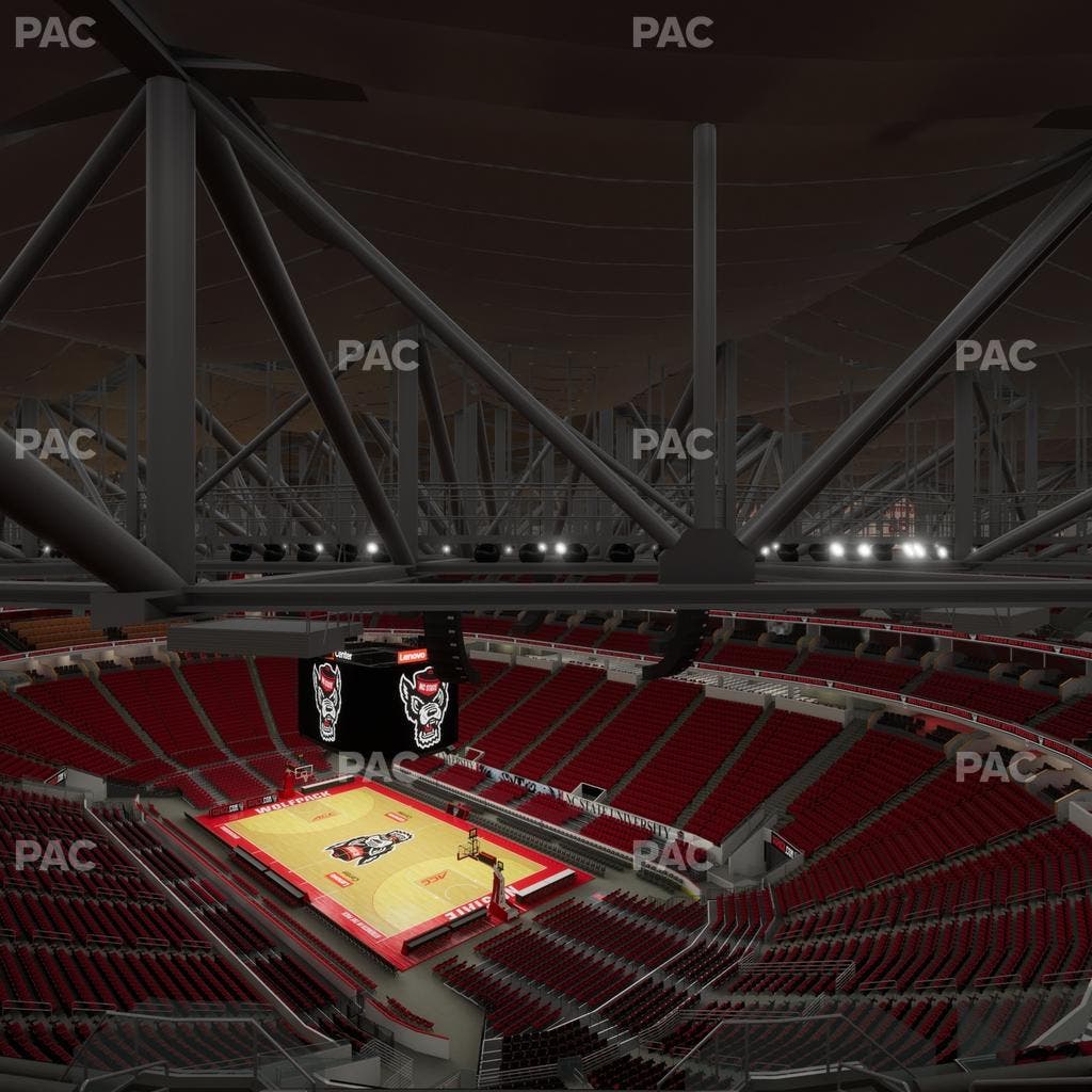 Lenovo Center - Section 318 Seat View