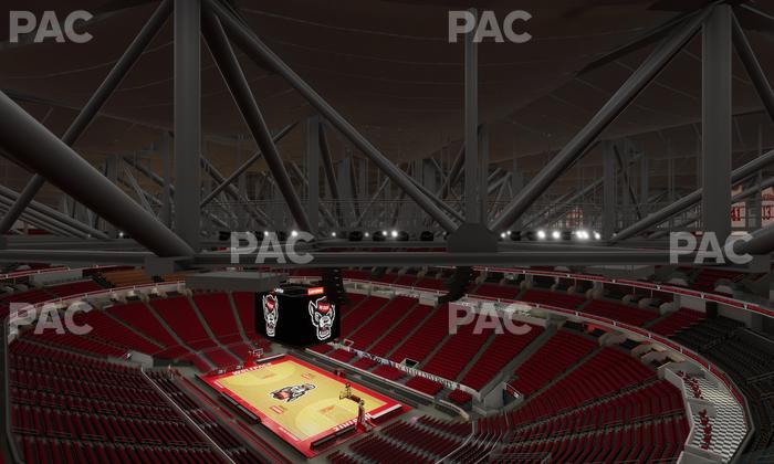 Lenovo Center - Section 318 Seat View