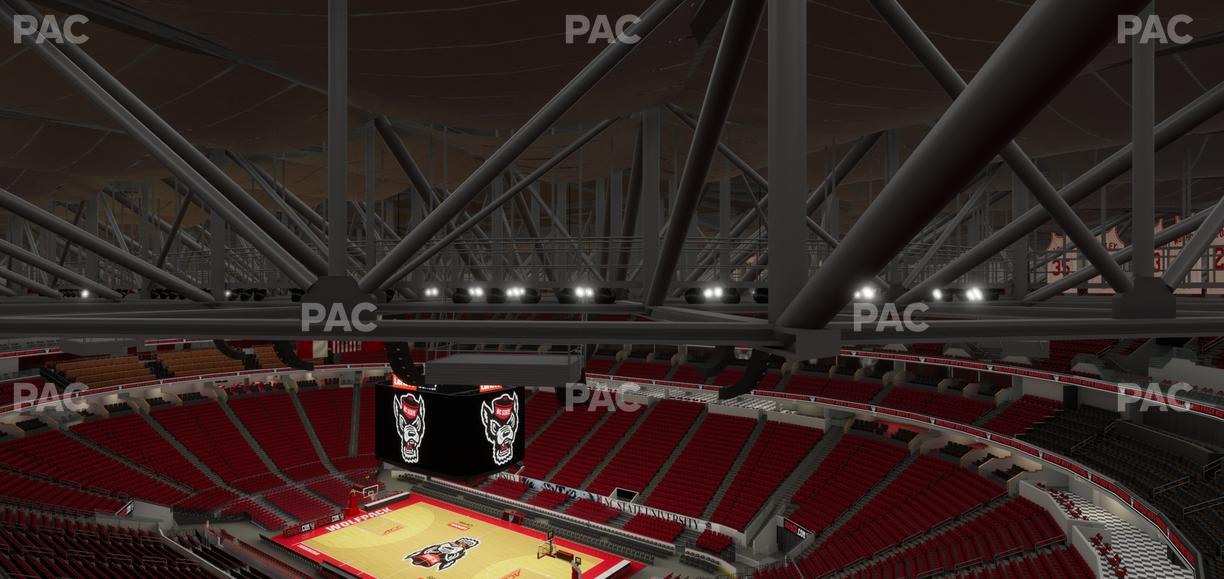 Lenovo Center - Section 319 Seat View