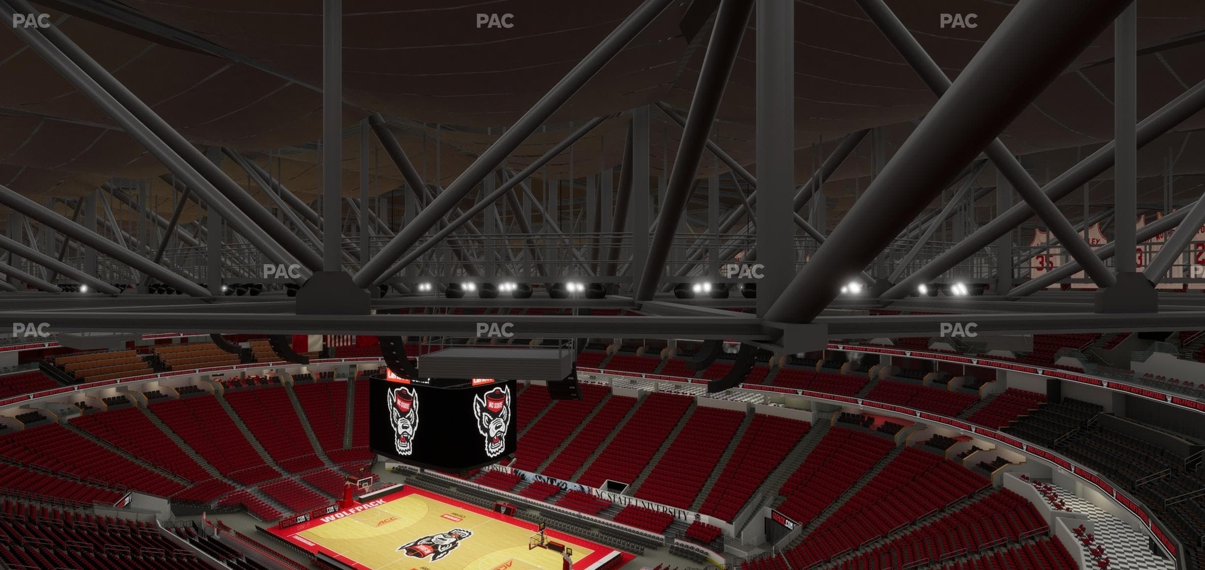 Lenovo Center - Section 319 Seat View