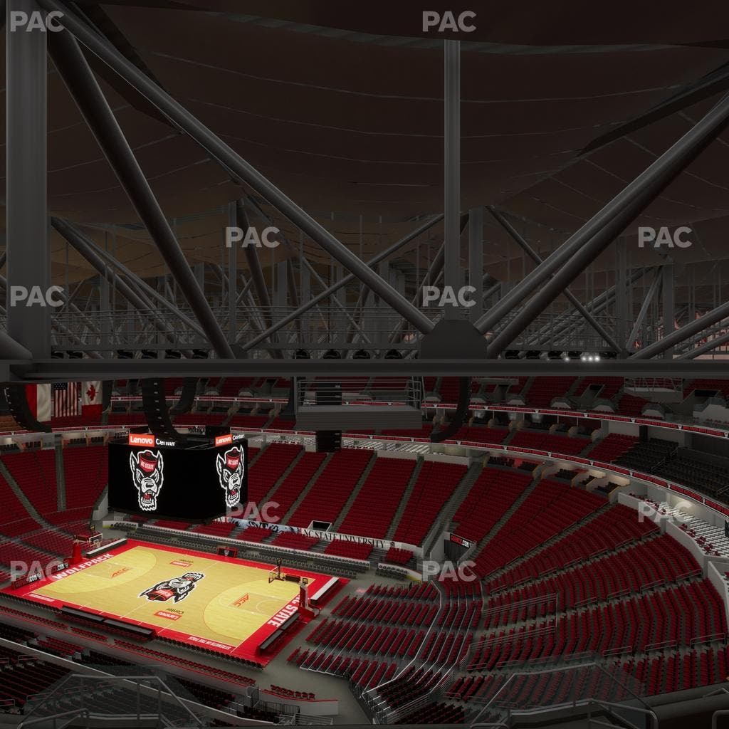 Lenovo Center - Section 320 Seat View