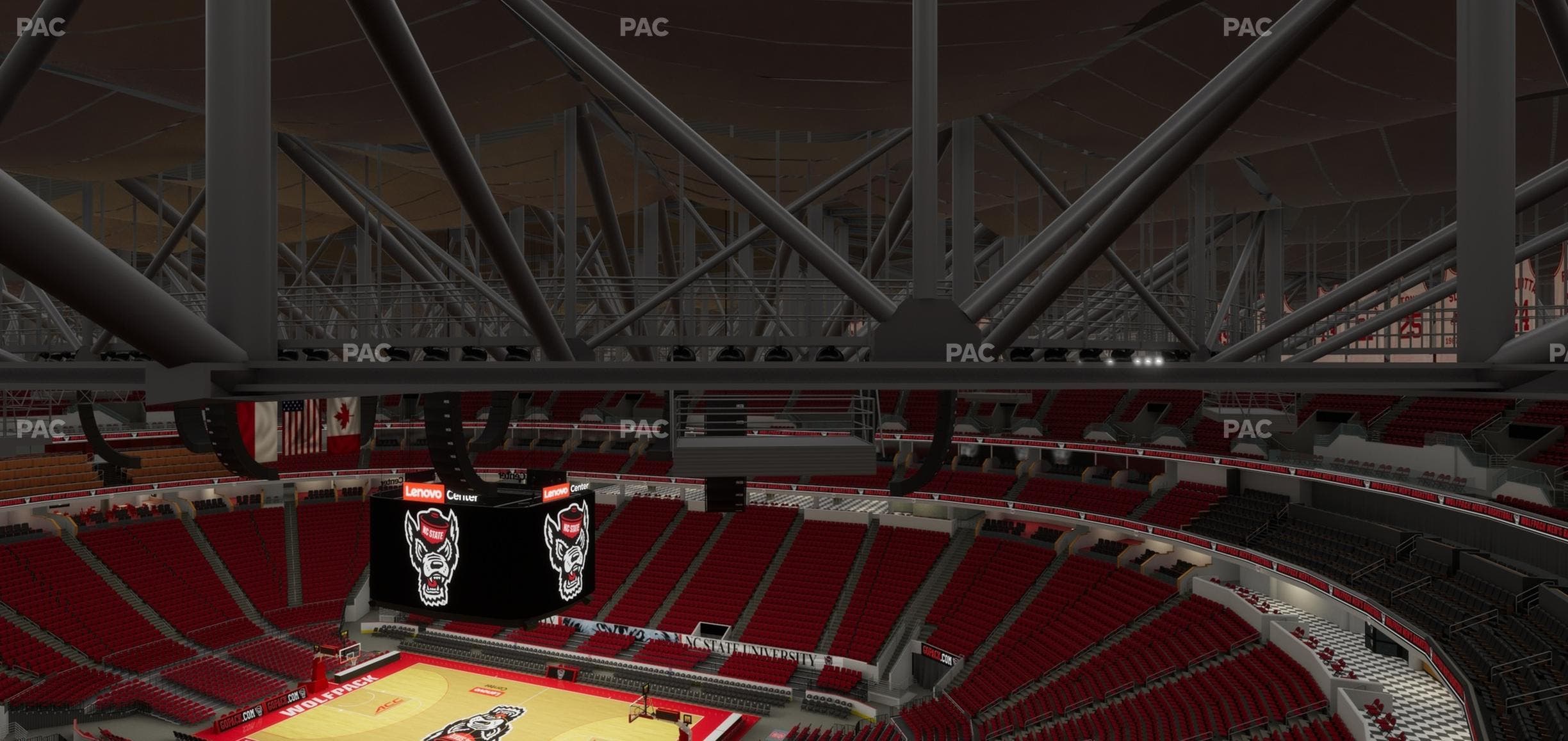 Lenovo Center - Section 320 Seat View