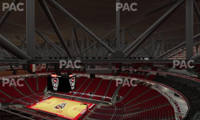 Lenovo Center - Section 320 Seat View