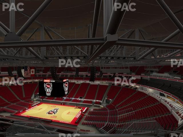 Lenovo Center - Section 321 Seat View