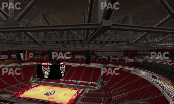 Lenovo Center - Section 321 Seat View