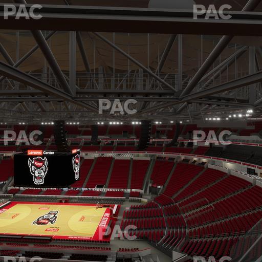 Lenovo Center - Section 322 Seat View