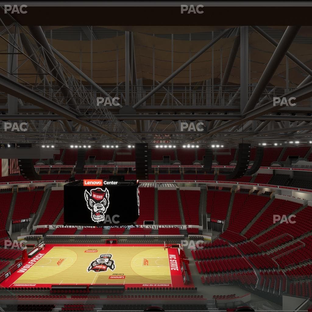 Lenovo Center - Section 323 Seat View