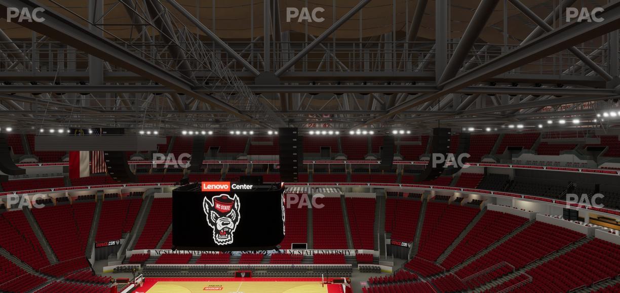 Lenovo Center - Section 323 Seat View