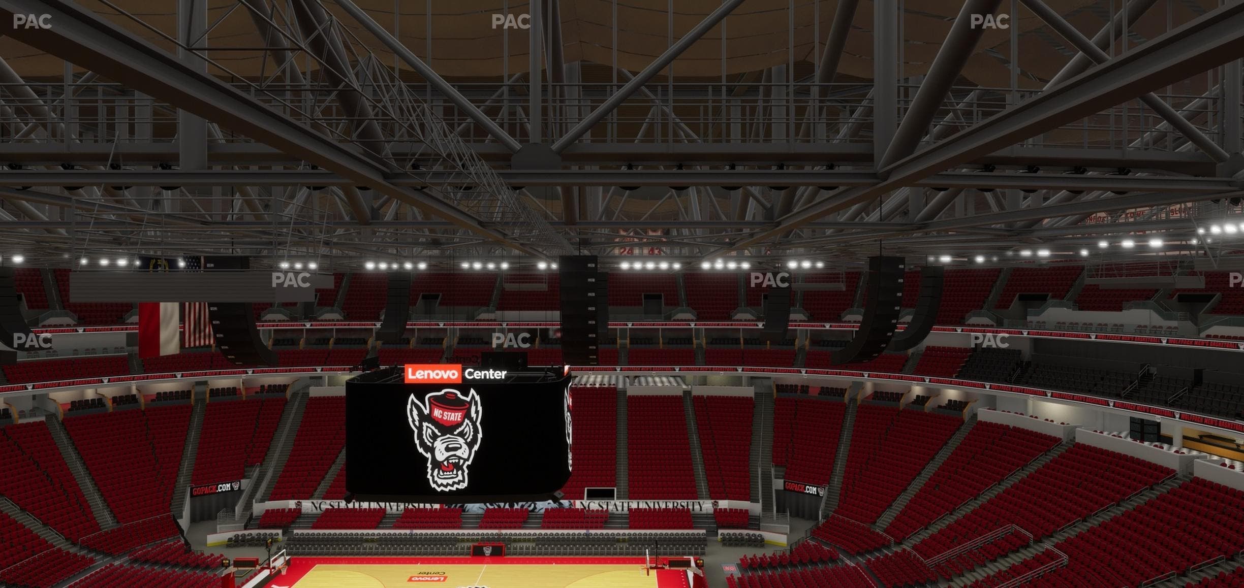 Lenovo Center - Section 323 Seat View