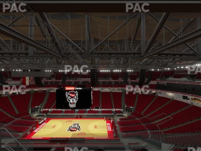 Lenovo Center - Section 323 Seat View