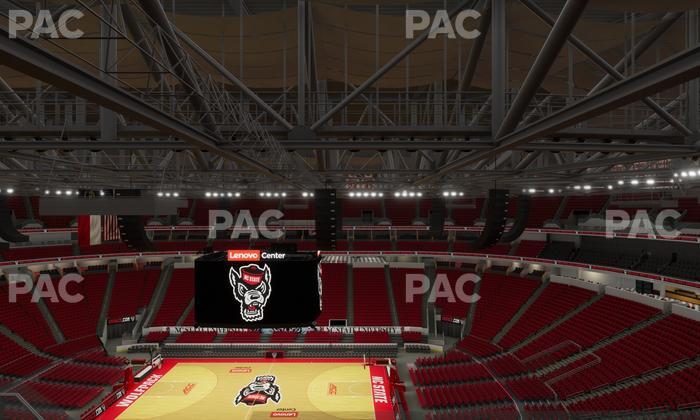 Lenovo Center - Section 323 Seat View