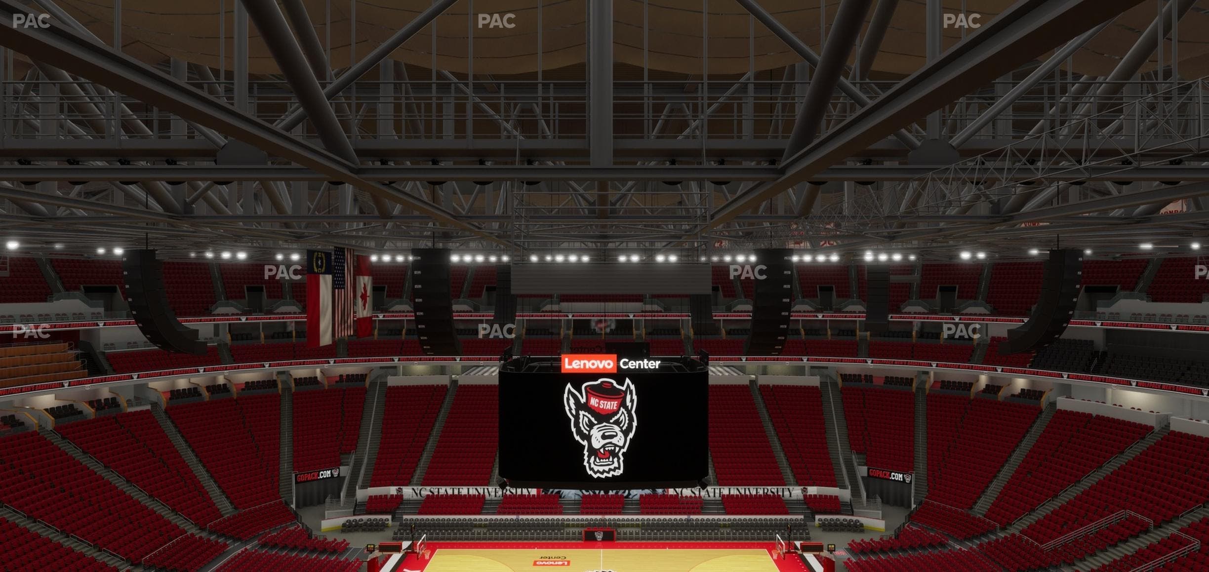 Lenovo Center - Section 324 Seat View