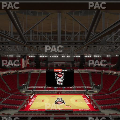 Lenovo Center - Section 324 Seat View