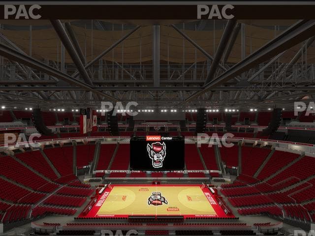 Lenovo Center - Section 324 Seat View