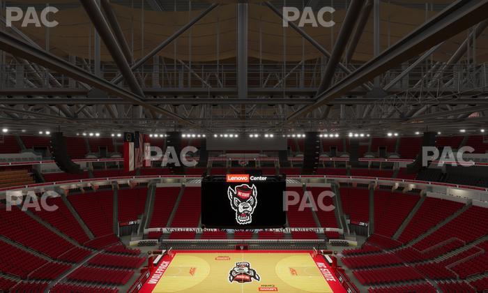 Lenovo Center - Section 324 Seat View