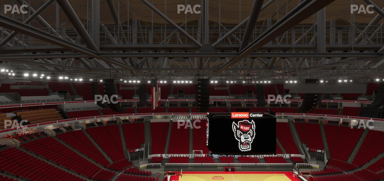 Lenovo Center - Section 325 Seat View