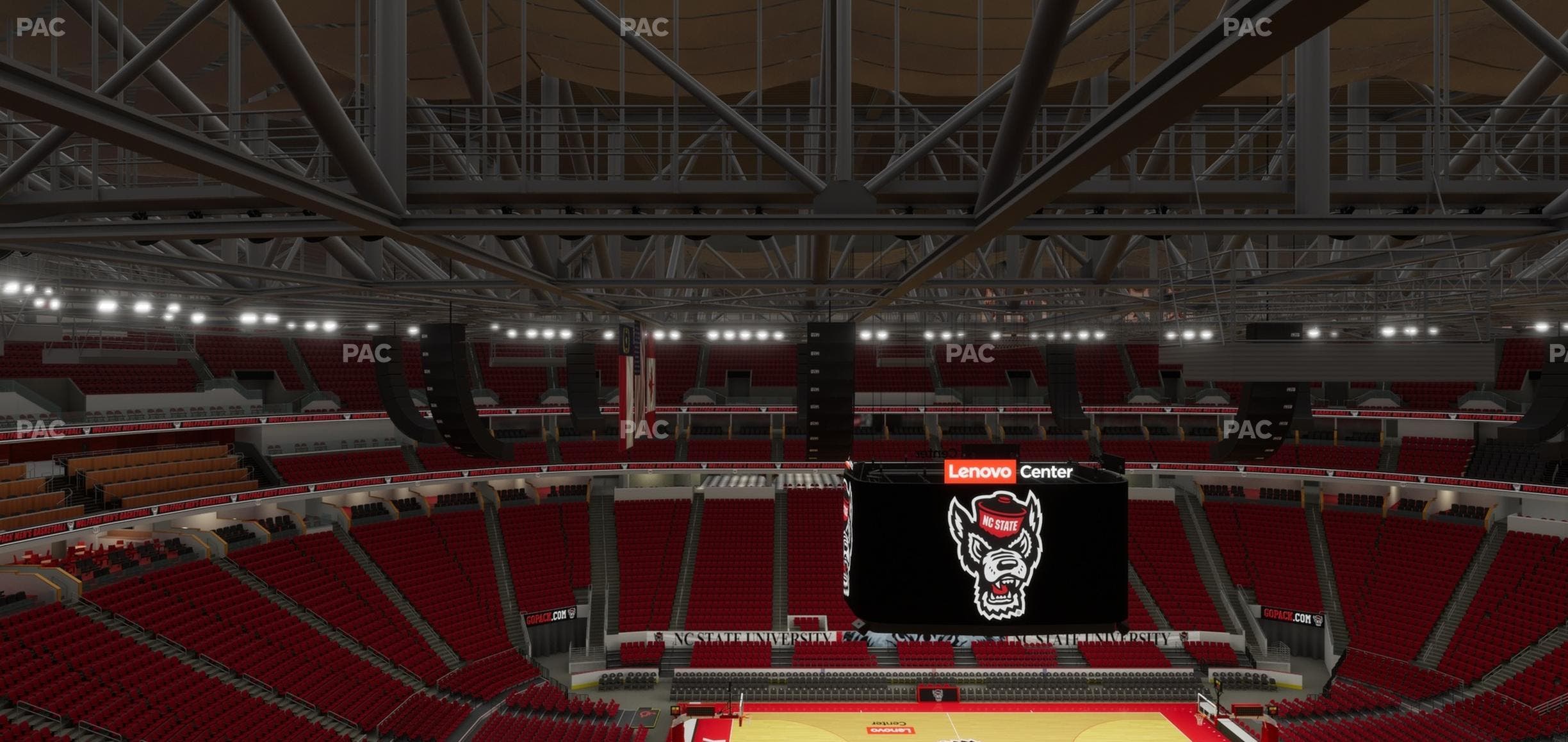 Lenovo Center - Section 325 Seat View