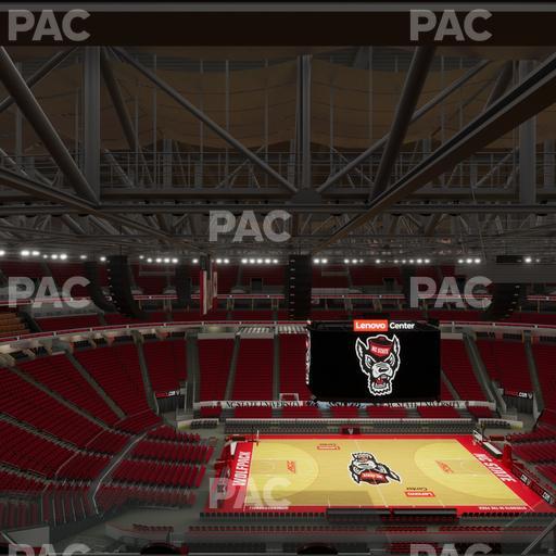 Lenovo Center - Section 325 Seat View