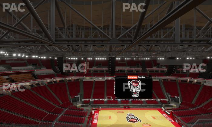 Lenovo Center - Section 325 Seat View