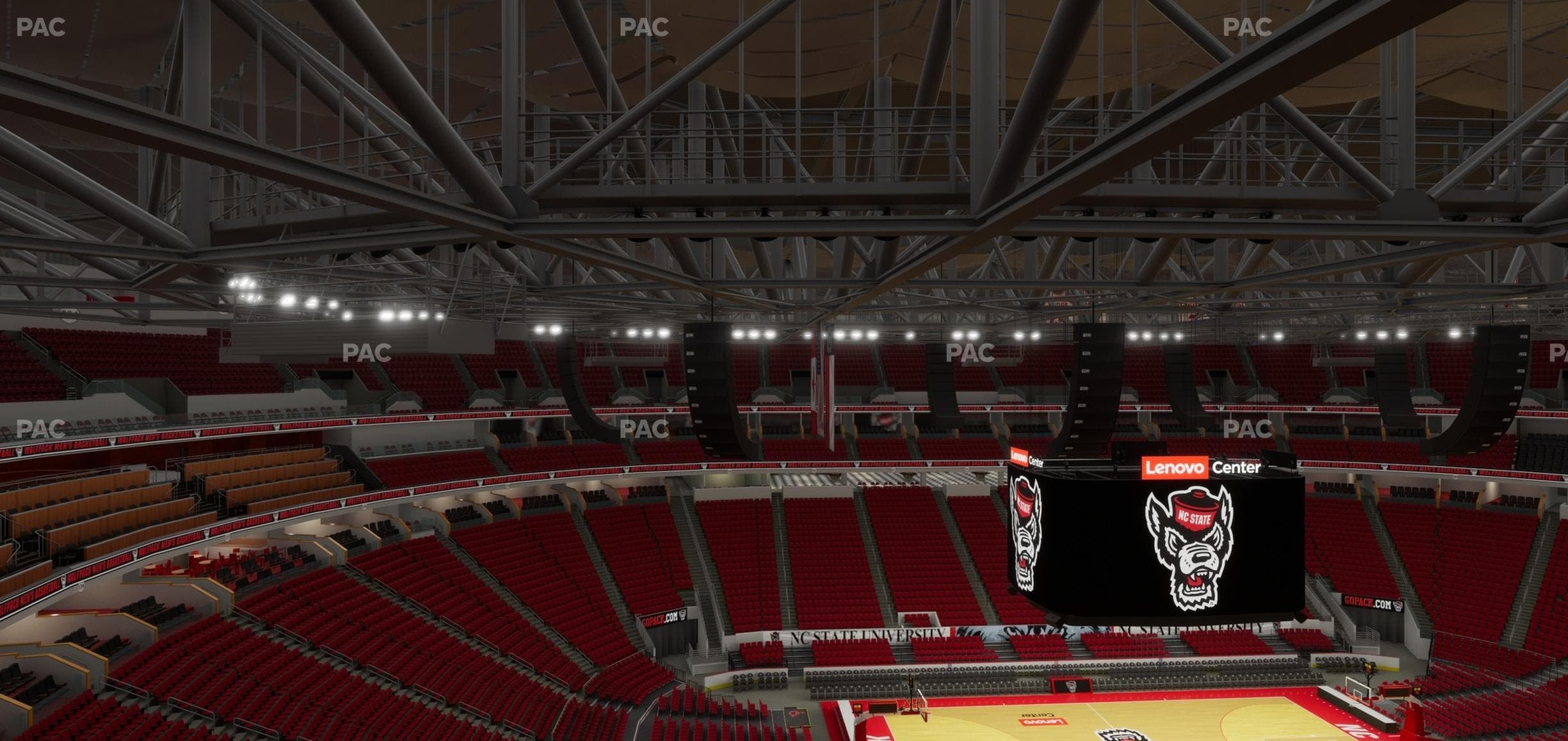 Lenovo Center - Section 326 Seat View