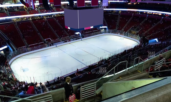 Lenovo Center - Section 327 Seat View
