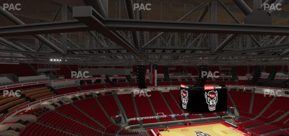 Lenovo Center - Section 327 Seat View