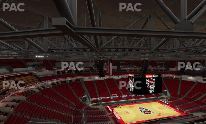 Lenovo Center - Section 327 Seat View