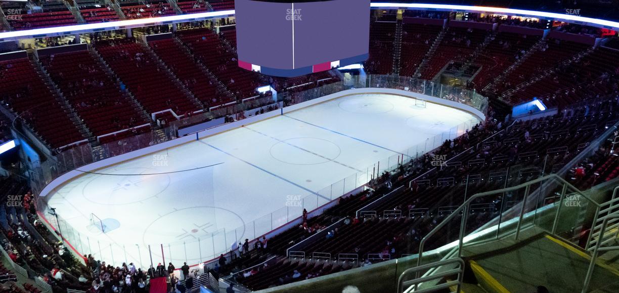 Lenovo Center - Section 328 Seat View